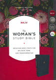 NKJV Woman's Study Bible--Soft Leather-Look, Navy Blue  Dorothy Kelley Patterson, Rhonda Harrington Kelley