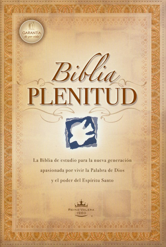Biblia Plenitud RVR 1960 Tam. Manual, Enc. Rústica (RVR 1960 Spirit-Filled Life Bible Handy Size, Softcover)