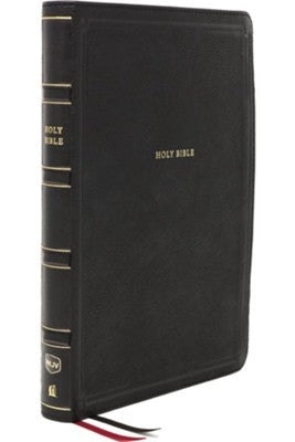 NKJV Thinline Deluxe Reference Bible, Comfort Print--soft leather-look