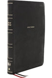 NKJV Super Giant-Print Reference Bible, Comfort Print--soft leather-look, black (indexed)