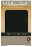 NLT Holy Bible, Giant Print, Black Imitation Leather