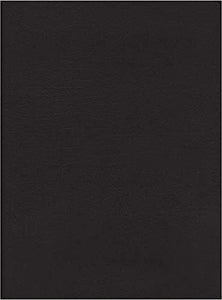 The Holy Bible: New King James Version, Black Genuine Leather, Single-Column Gift Bible – Large Print, Inc. Thomas Nelson
