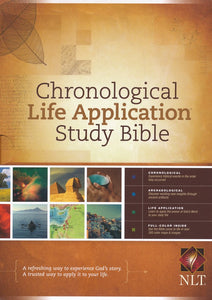 NLT Chronological Life Application Study Bible, Hardcover