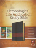 NLT Chronological Life Application Study Bible, TuTone (LeatherLike, Brown/Tan) Imitation Leather