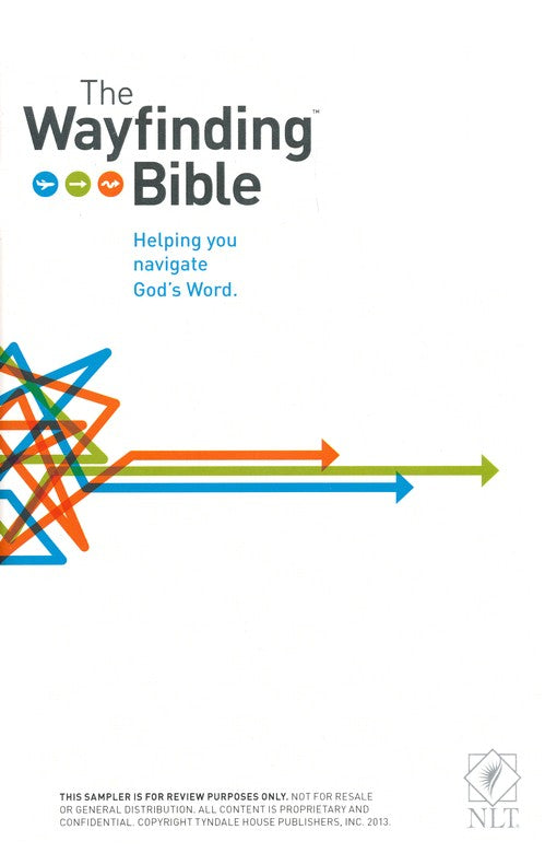 The NLT Wayfinding Bible, Hardcover