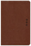 The NLT Wayfinding Bible, Brown/Tan LeatherLike