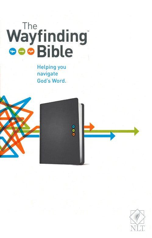 The NLT Wayfinding Bible, Black LeatherLike