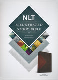 NLT Illustrated Study Bible--soft leather-look, brown/tan