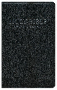NIV Shirt Pocket New Testament, Imitation Leather,Black