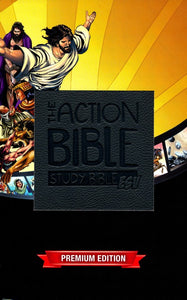 ESV Action Study Bible, Virtual Leather, Slate Gray
