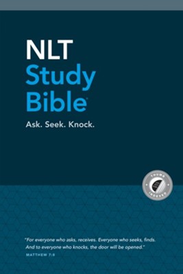 NLT Study Bible, With thumb index