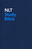 NLT Study Bible - Red Letter Hard Cover Cloth Blue