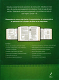 Biblia de estudio del diario vivir NTV, letra grande (Letra Roja, Senti Piel, Café/Café claro) (Spanish Edition) (Spanish) Imitation Leather