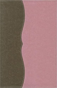 NASB, Classic Reference Bible, Leathersoft, Brown/Pink, Red Letter Edition: The Perfect Choice for Word-for-Word Study of the Bible Imitation Leather