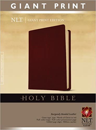 Holy Bible, Giant Print NLT Bonded Leather – Large Print -Tyndale