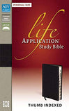 NIV, Life Application Study Bible, Personal Size, Imitation Leather, Brown/Green, Indexed Bonded Leather – Special Edition, 22 Aug. 2013