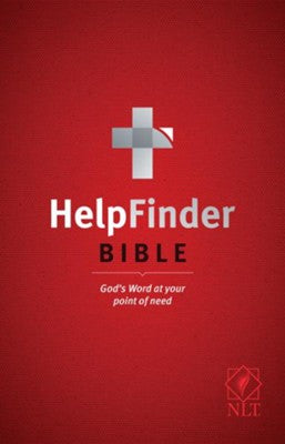 Tyndale HelpFinder Bible NLT (Red Letter, Softcover): God’s Word at Your Point of Need): God’s Word at Your Point of Need Paperback