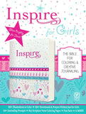 NLT Inspire Bible for Girls, Pink