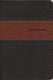 NIV Every Man's Bible, Deluxe Heritage Edition, TuTone, LeatherLike, Tan, With thumb index