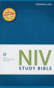 NIV Study Bible, Personal Size, Hardcover