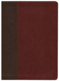 NLT Life Application Study Bible, Third Edition--soft leather-look, dark brown/tan
