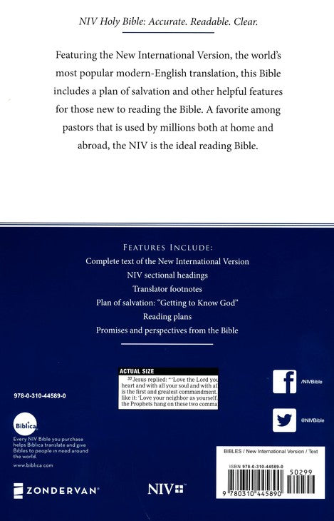 NIV Economy Bible, Tradepaper Outreach