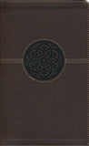 NIV Comfort Print Thinline Reference Bible, Imitation Leather, Brown