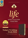 NIV Life Application Study Bible, Third Edition--bonded leather, burgundy (indexed)