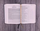 The Jesus Bible, ESV Edition, Leathersoft, Black, Indexed