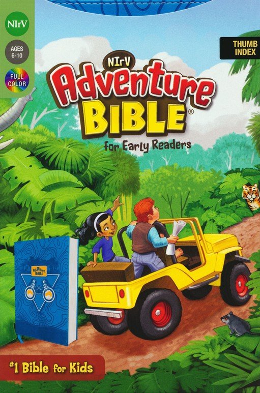 NIrV, Adventure Bible for Early Readers, Leathersoft, Full Color, Thumb Indexed Tabs