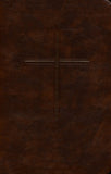 The Message Devotional Bible LeatherLike, Brown