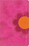 NIV, Young Women of Faith Bible, Leathersoft, Pink/Multicolor