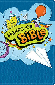Hands-On Bible NLT (LeatherLike, Blue)