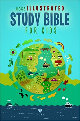 HCSB Illustrated Study Bible for Kids, Hardcover - Holman Bible Staff (Editor)