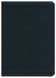 NKJV MacArthur Study Bible, Comfort Print--soft leather-look, black