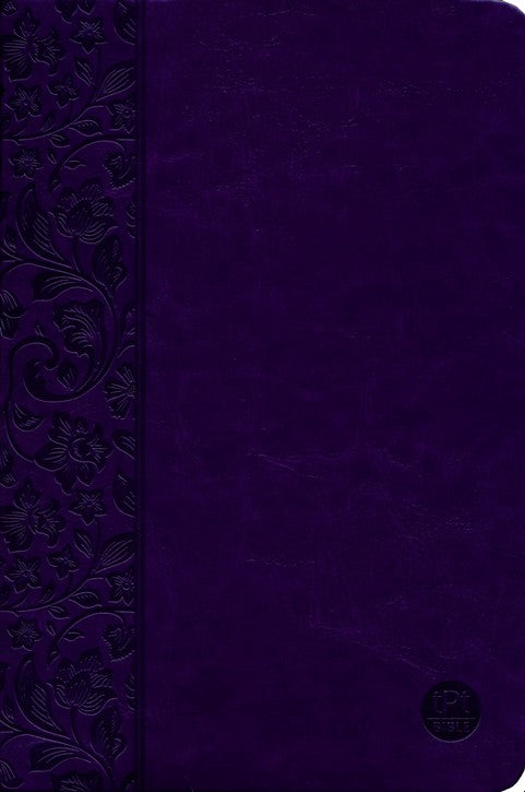 The Passion Translation (TPT): New Testament with Psalms, Proverbs, and Song of Songs - 2nd edition, imitation leather, purple