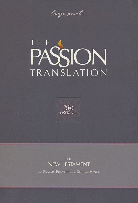 TPT Large-Print New Testament with Psalms, Proverbs and Song of Songs, 2020 Edition--imitation leather