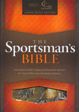 NKJV Sportsman's Large-Print Personal-Size Bible--soft leather-look, camouflage