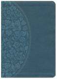 KJV Holman Study Bible Large Print Edition, Dark Teal LeatherTouch
