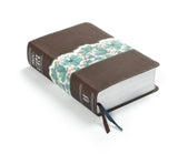 Holman Study Bible: NKJV Edition Personal Size Espresso/Teal LeatherTouch