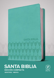 Santa Biblia NTV, Edición compacta (SentiPiel, Menta) (Spanish Edition)
