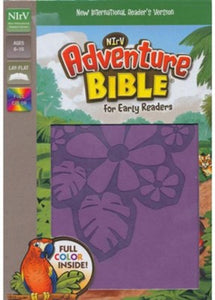NiRV Adventure Bible for Early Readers, Italian Duo-Tone, Tropical Purple