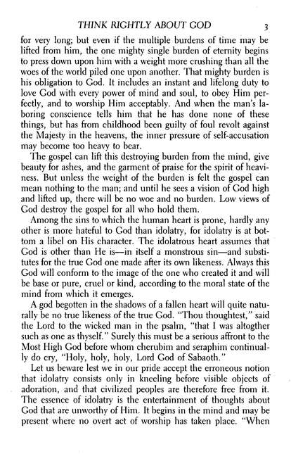 The Knowledge of the Holy