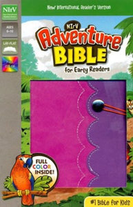 NIrV Adventure Bible for Early Readers, Italian Duo-Tone, Elastic Closure, Amethyst/Pink