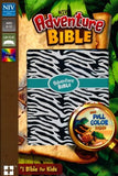 NIV Adventure Bible, Imitation Leather, Zebra Print