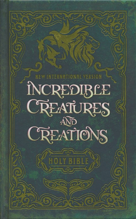 NIV Incredible Creatures and Creations Holy Bible, Hardcover