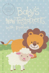 CSB Baby's New Testament with Psalms, White Imitation Leather
