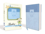 NIV, Baby Gift Bible, Holy Bible, Leathersoft, Blue, Red Letter Edition, Comfort Print: Keepsake Edition Leather Bound