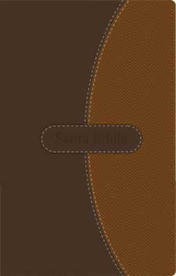NVI Thinline Bible-Soft Leather-Look, Brown