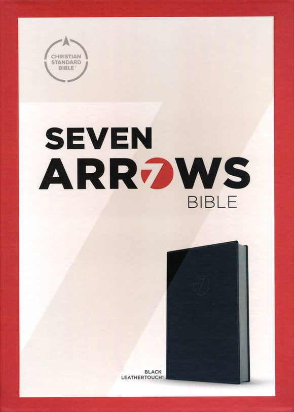 CSB Seven Arrows Bible: The How-to-Study Bible for Students, Black LeatherTouch Imitation Leather